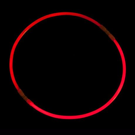 2PCS 11 Inch Glow Necklace 