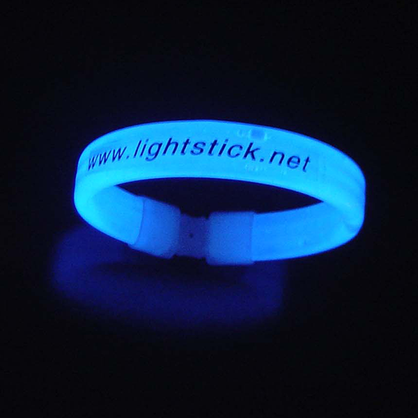 8 inch Glow flat bracelet